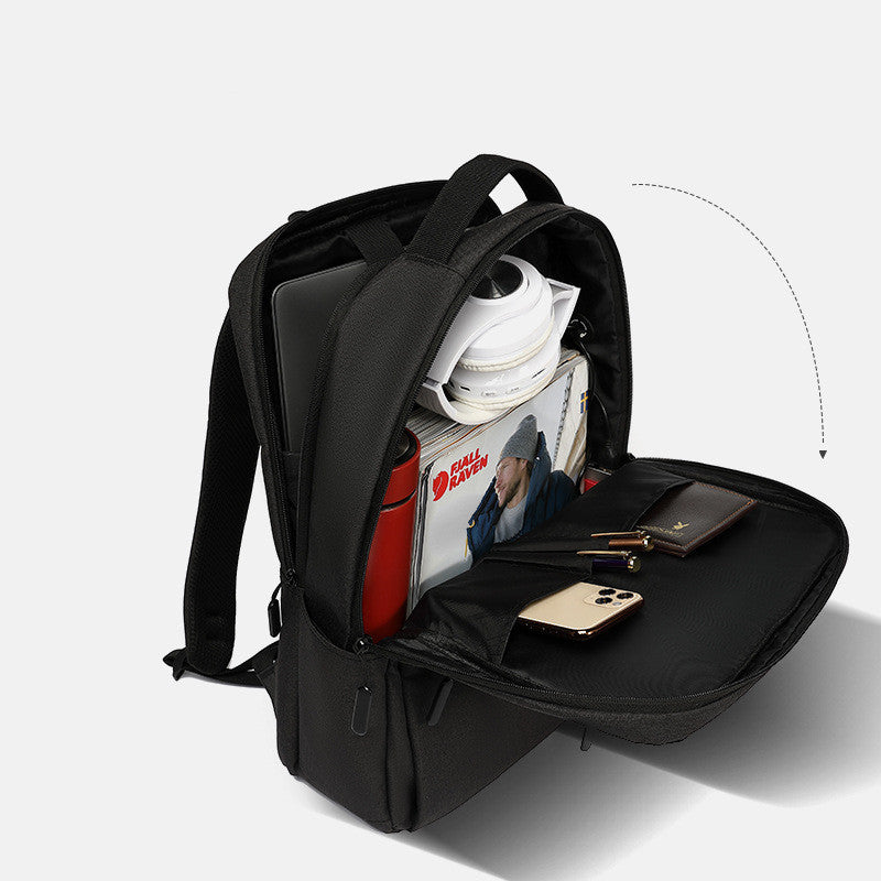 Men S Casual Business Computer Bag Usb Large Capacity