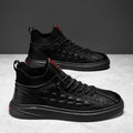Men's Shoes Autumn And Winter Korean Version Versatile Trend Middle Top