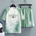 Casual Sports Fifth Pants Men Wear A Set Of Summer