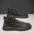 Men's Shoes Autumn And Winter Korean Version Versatile Trend Middle Top
