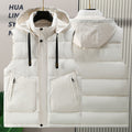 Fashion Trendy Men Cotton Vest Wholesale Winter Menswear